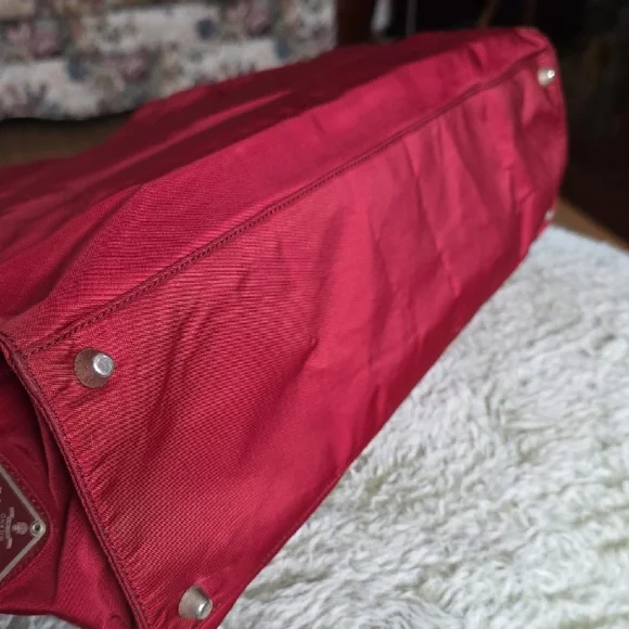 Prada Vibrant Red Tote Bag - Picture 5 of 16